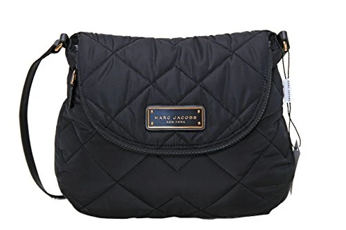 Marc Natasha Quilted Nylon Crossbody Handbag (Black)