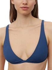 Marc O’Polo Body & Beach Women's W-Triangle Bikini TOP, Navy, M Marc O’Polo Body & Beach Women's W-Triangle Bikini TOP, Navy, M