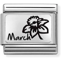 March Birth Flower Charm