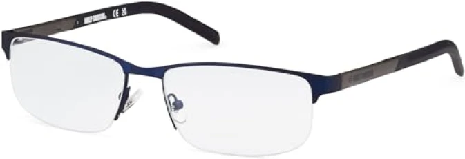 MARCOLIN Men's Hd00015 Sunglasses, Matte Blue, One Size