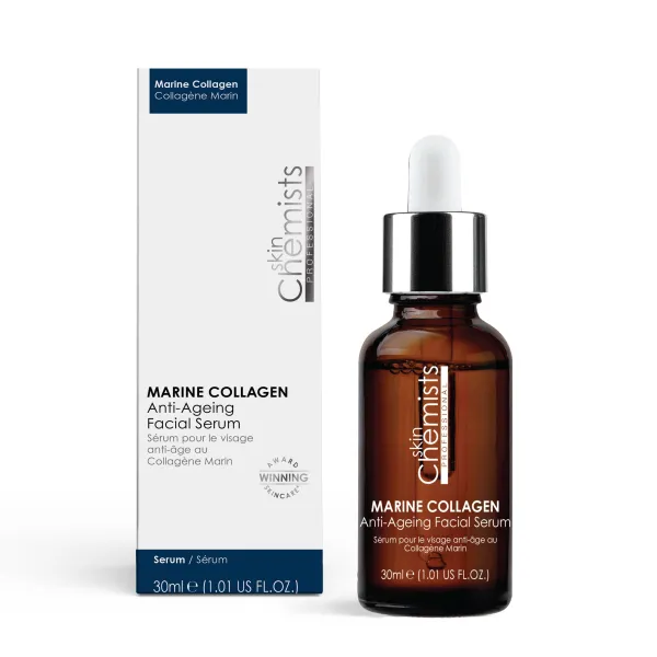 Marine Collagen Anti-Ageing Facial Serum 30ml - Transparent
