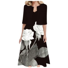 Maroon Dress for Women Boho Dresses Autumn Beach Casual Formal Cute Plus Size wrap Dresses Autumn Cocktail Dresses for Women Plus Size Party Dress Beach Outfits 2024 midi Wedding Party Work