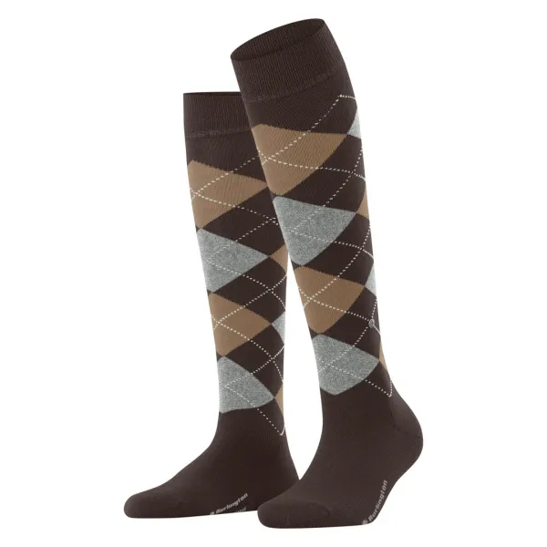 Marylebone Women Knee-high socks - Brown