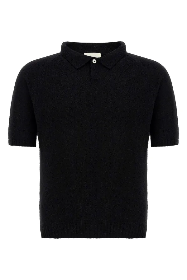 MARYYA Boucl Cotton Polo Shirt - L