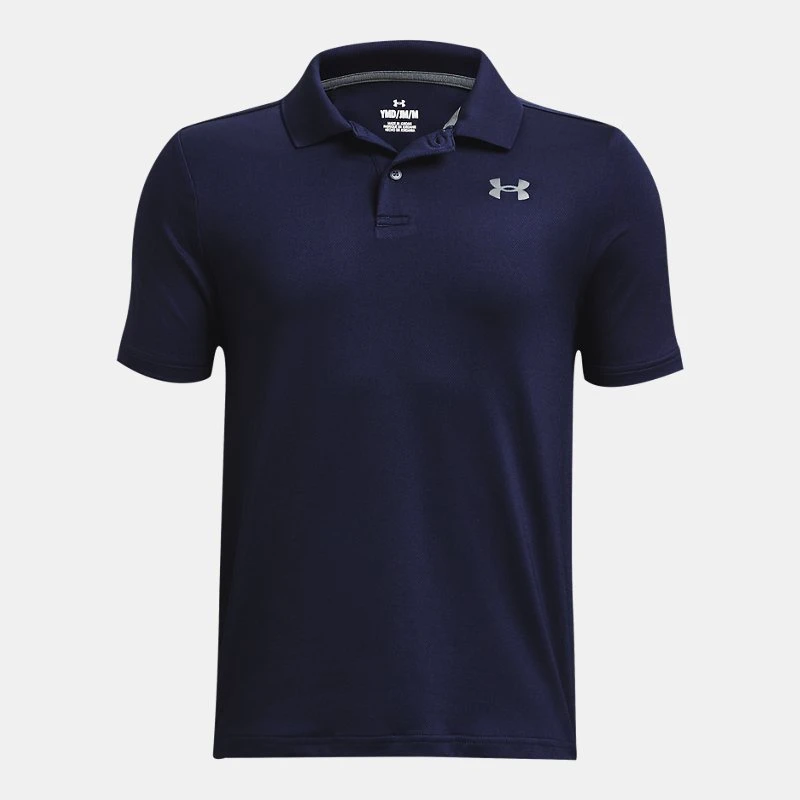 Matchplay Boys Polo Midnight Navy / Pitch Gray YSM ( 54 in) - Blue