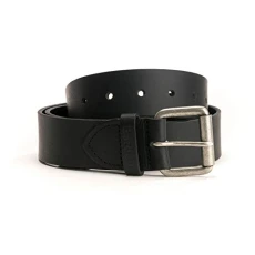 Matt Leather Belt Black Blk lthr M Matt Leather Belt Black Blk lthr M