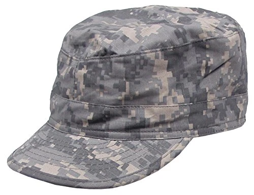 Max Fuchs Men's US Field Cap ACU Velcro AT-Digital Camo XL