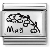 May Birth Flower Charm