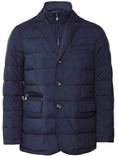 Mayfair Quilted Down Bib Waistocat Mens Navy Jacket HM402362 595