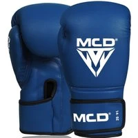 MCD AD100 Professional Boxing Gloves Blue 10oz