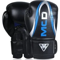 MCD R6 Boxing Gloves Black 10oz