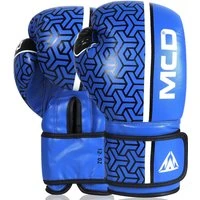 MCD T4 Boxing Gloves Blue 12oz