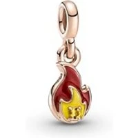 Me Burning Flame Mini Charm