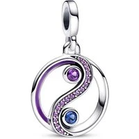 Me Yin & Yang Medallion Charm - Silver