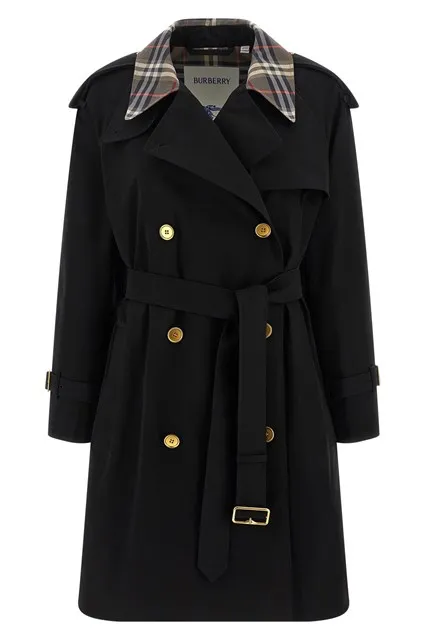 Medium Castleford trench coat - Black