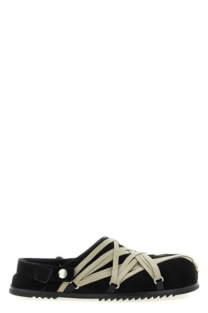 Megalace Mule Granola sabots - Black