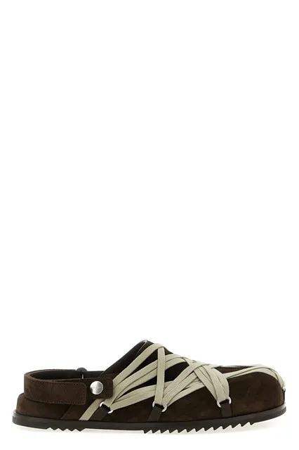 Megalace Mule Granola sabots - Brown