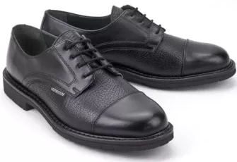 Melchior - Men's lace-up Shoe - Size 13 (UK) 48 (EU) Black