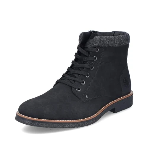 Men Ankle Boots 33640, Men´s Lace-up Ankle Boot,Low Boots,Chukka Boot,Short Boots,lace-up Boot,Blac