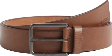 Men Belt Warmth Oiled Grain 3.5 cm Leather, Brown (Dark Tan), 47,2 inches Men Belt Warmth Oiled Grain 3.5 cm Leather, Brown (Dark Tan), 47,2 inches