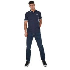 Men Belted Jean 00 Reg Dark Wash 32W R Men Belted Jean 00 Reg Dark Wash 32W R