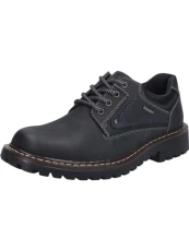 Men Comfort Shoes Chance 59, Men´s Lace-Up Shoes,Width G (Regular),Removable Insole,Waterproof,Winter,Black (Schwarz),43 EU / 9 UK