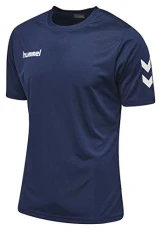 Men CORE POLYESTER TEE Jersey - True Blue, Medium Men CORE POLYESTER TEE Jersey - True Blue, Medium