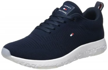 Men Corporate Knit Rib Runner Trainers Athletic, Blue (Desert Sky), 42 EU Men Corporate Knit Rib Runner Trainers Athletic, Blue (Desert Sky), 42 EU