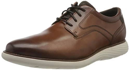 Men Garett Plain Toe Oxfords, Brown (Cognac 002), 8 UK