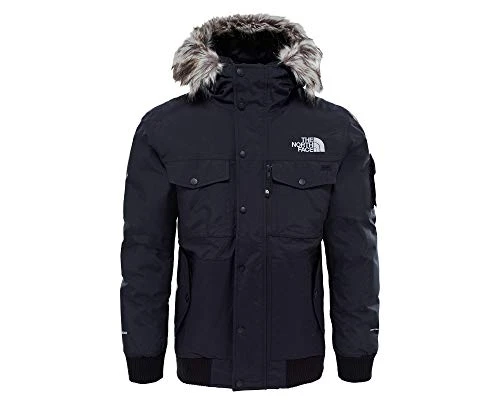 Men Gotham Jacket - Black/High Rise Grey, X-Small