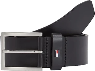 Men Hampton 4.0 Belt Leather, Black (Black), 85
