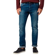 Men Jeans 202212 Aedan Straight, 10281 - Mid Stone Wash Denim, 36W / 32L Men Jeans 202212 Aedan Straight, 10281 - Mid Stone Wash Denim, 36W / 32L