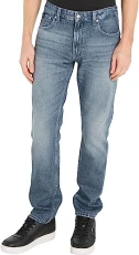 Men Jeans Authentic Straight Fit, Grey (Denim Grey), 32W / 32L Men Jeans Authentic Straight Fit, Grey (Denim Grey), 32W / 32L