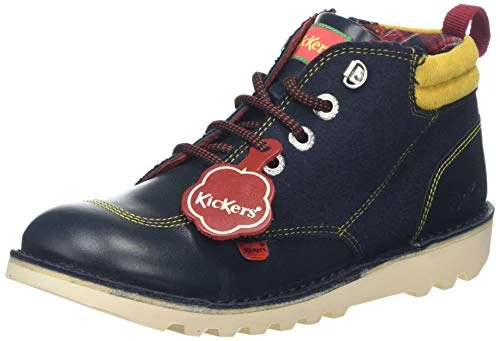 Men Kick Hi Winterised Classic Boots, Blue (Navy/Dk Blu Nvu/Drk Ble), 4 UK