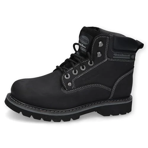 Men Lace-up Boots, Men´s Sports Shoes,lace-up Boots,Half Boots,Lacing,Schwarz,45 EU / 10.5 UK