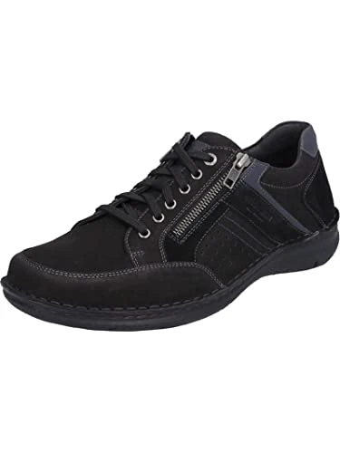 Men Low-Tops Anvers 87, Men´s Trainers,Width K (Extra Wide),Removable Insole,Sports Shoe,Low Shoe,Black (Schwarz-Kombi),41 EU / 7 UK