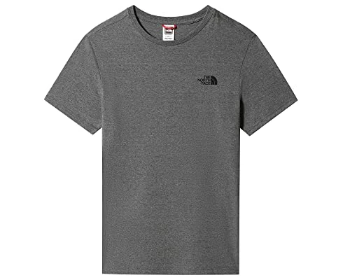 Men Men's Simple Dome Short Sleeve Tee - TNF Mid Grey Heather (Std), S