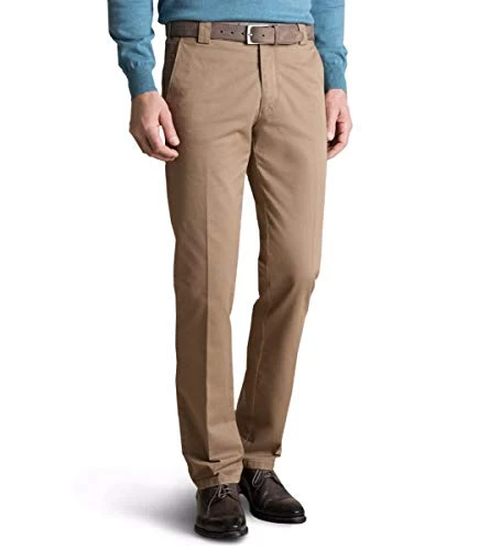 Men Pants Roma Cotton - Beige - Soft Cotton Chinos