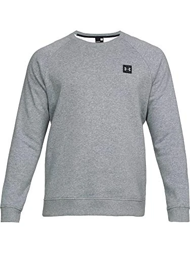 Men Rival Fleece Crew, Comfortable & Breathable Long Sleeve Fleece, Men's Pullover Made With Fast-Dr