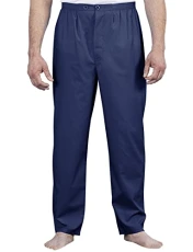 Men's | Pyjama Trousers (2 pack) Plain | Navy Men's | Pyjama Trousers (2 pack) Plain | Navy