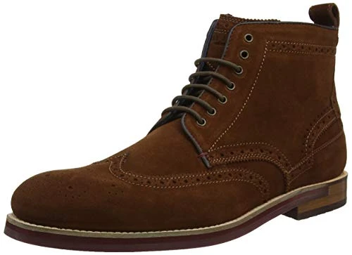 Men SHENNJO Classic Boots, Brown (Dk Tan BRN), 7 UK