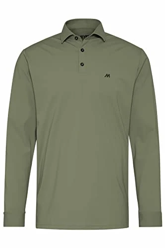 Men Shirts Bryson High Performance - 9-9007 Olive - HIGH Performance • Longsleeve Polo