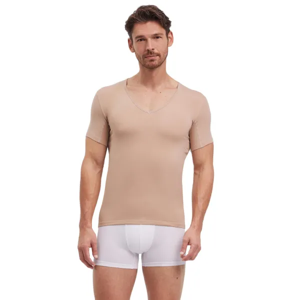 Men T-Shirt Daily Climate Control - Brown