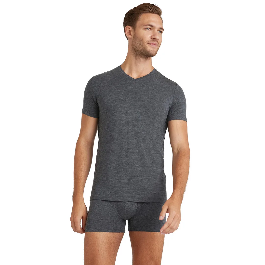 Men T-Shirt Daily ClimaWool - Grey