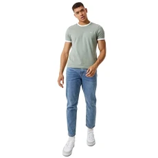 Men Tapered Jeans Mid Indigo 32W R