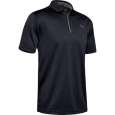 Men Tech, Lightweight and Breathable Polo T Shirt for Men, Comfortable Short Sleeve Polo Shirt