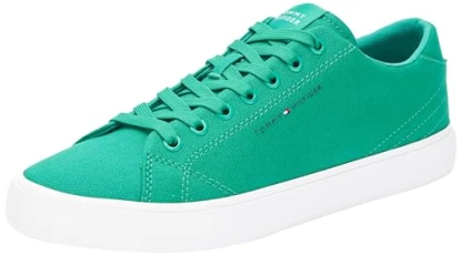 Men, Th Hi Vulc Low Canvas, Vulcanized Sneaker, Green, 10 Men, Th Hi Vulc Low Canvas, Vulcanized Sneaker, Green, 10