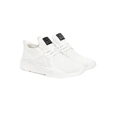 Men Trainers Lace up Gym Fitness Sports Lightweight UK Shoes White - StonerockMVE 9 UK