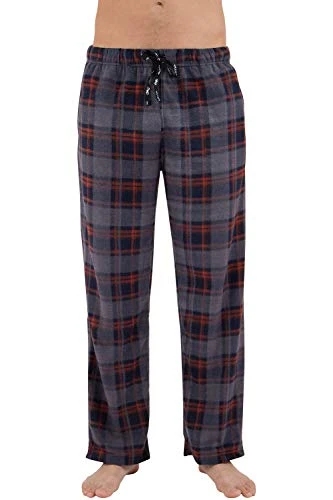 Men's 020175-600 Pajama Bottoms, Red, Large