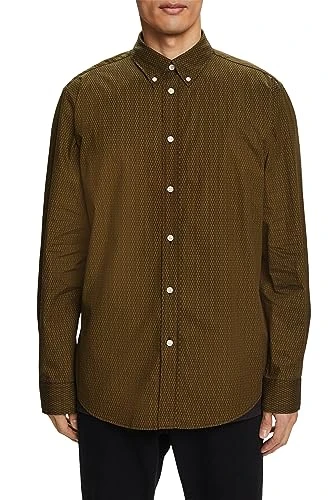 Men's 073EO2F304 Shirt, 355/DARK Khaki, 14.5 UK